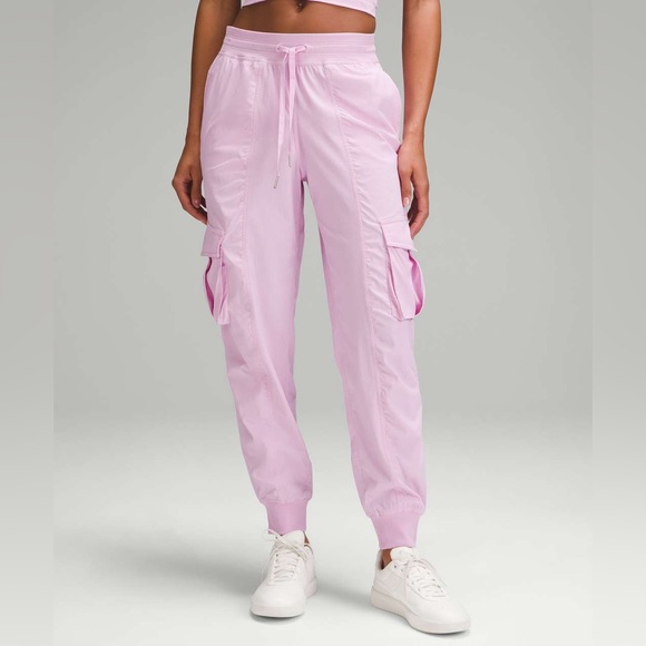 lululemon athletica Pants - Lululemon Dance Studio Relaxed-Fit Mid-Rise Cargo Jogger in
Vitapink, Medium